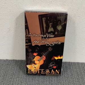 Esteban Instructional Video for the Steel String Guitar Vol 2 VHS 2003 New